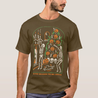 Skeleton Pumpkin Halloween Dit seizoen is het T-shirt
