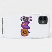 Skeleton Pumpkin Peace Love Halloween Case-Mate iPhone Case (Achterkant (horizontaal))