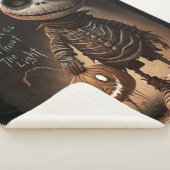 Skeleton Pumpkin – There Is Only Darkness Sherpa Deken (3/4)