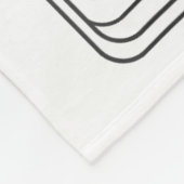 Skeleton Reading Book Lover Funny The Reader Tarot Fleece Deken (Hoek)