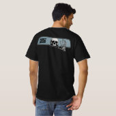 Skeleton Rearview Mirror Tee – Don’t Look Back T-shirt (Achterkant volledig)