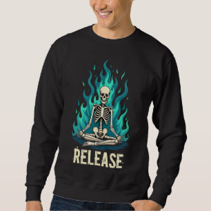 Skeleton Release Transgen Meditatie Sweatshirt De