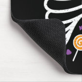 Skeleton Rib Cage Funny Halloween Boys Girls Muismat (Hoek)