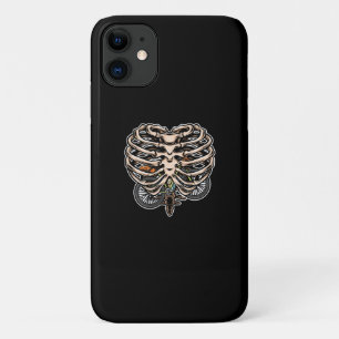 Skeleton Rib Cage Halloween Mountain Bike MTB Love Case-Mate iPhone Case