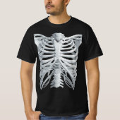Skeleton Rib Cage T-shirt (Voorkant)