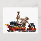Skeleton Rider Briefkaart (Voorkant)