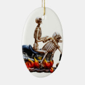 Skeleton Rider Keramisch Ornament (Rechts)