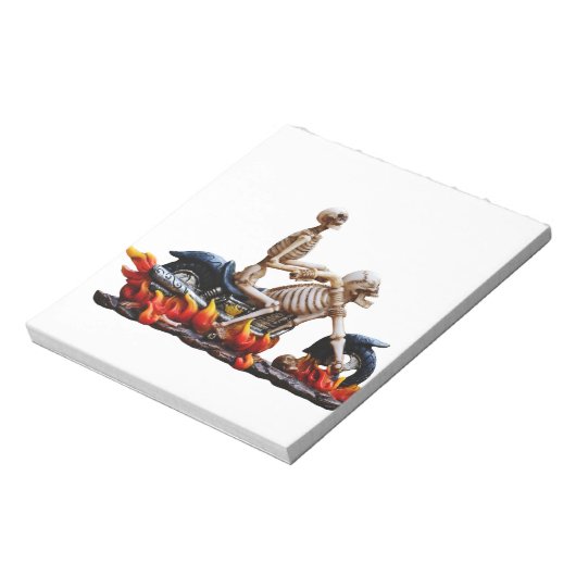 Skeleton Rider Notitieblok (Linkerzijde)