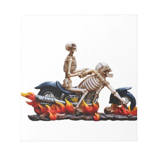 Skeleton Rider Notitieblok (Voorkant)