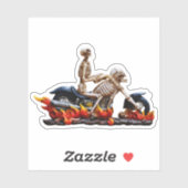 Skeleton Rider Sticker (Vel)