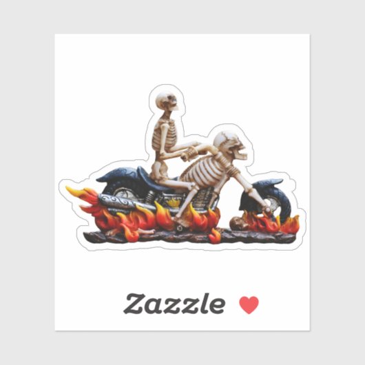 Skeleton Rider Sticker (Vel)