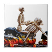 Skeleton Rider Tegeltje (Voorkant)