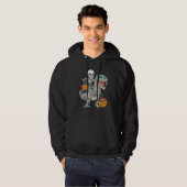 Skeleton Riding Rex Mummy Dinosaur Kinder Trick of Hoodie (Voorkant volledig)