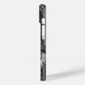 Skeleton Riding Unicorn Skeleton Tarot Kaart Case-Mate iPhone Case (Achterkant / Links)