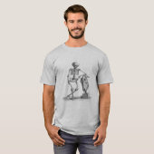  Skeleton Ringer T-Shirt (Voorkant volledig)