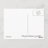 Skeleton Road Briefkaart (Achterkant)