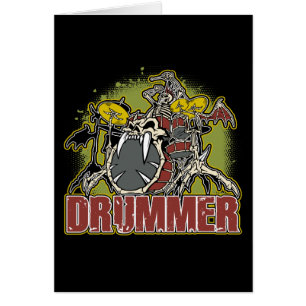 Skeleton Rock Drummer