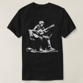 skeleton rock 'n roll t-shirt (Design voorkant)