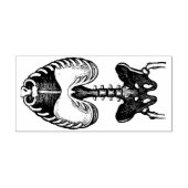 Skeleton Rubberstempel (Afrduk)