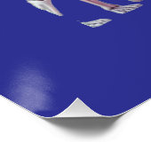 **Skeleton Santa Party – Funny 3D Christmas Skelet Perfect Poster (Hoek)