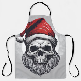 Skeleton Santa Schort