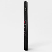 Skeleton Schedels en Rozen iPhone / iPad case (Achterkant/links)