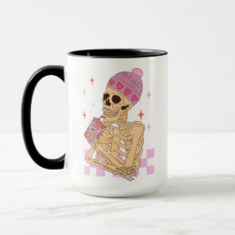 Skeleton Self Love Juice Sarcastic Valentijnsdag Mok