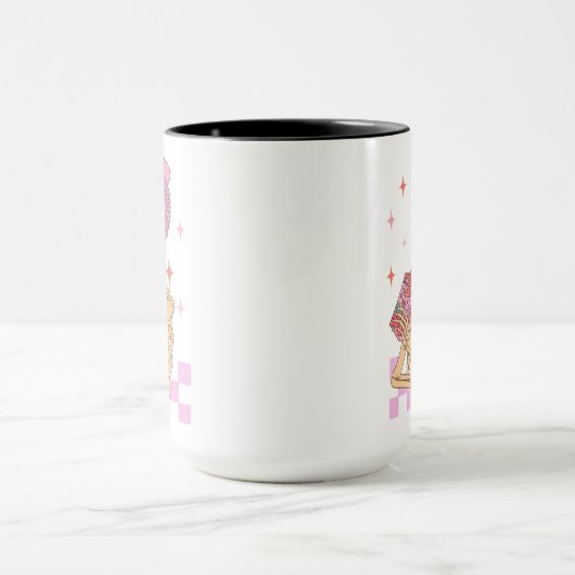 Skeleton Self Love Juice Sarcastic Valentijnsdag Mok (Midden)