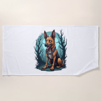 Skeleton Shepherd Dog Strandlaken