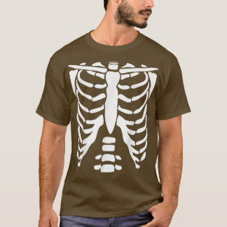SKELETON SHIRT Halloween Costume Rib kooi Anatomie