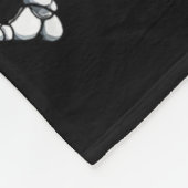 Skeleton Sketel Halloween Pumpkin Slam Dunk Fleece Deken (Hoek)