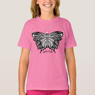 SKELETON - Skulk butterfly T-shirt