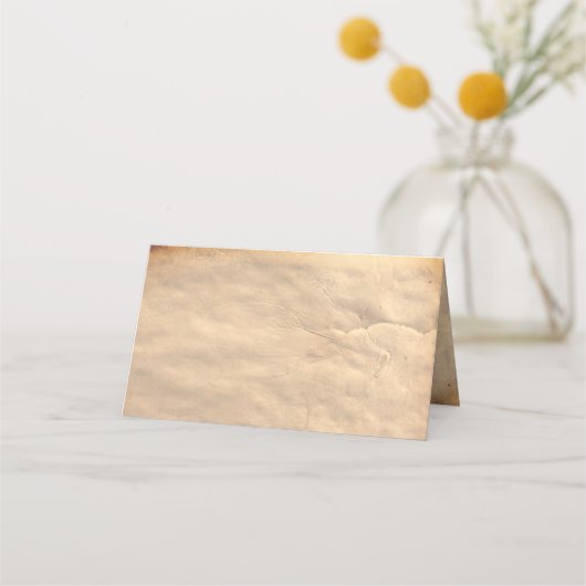 Skeleton Sleutel Antiek Gotische Bruiloft Plaatskaartje (Achterkant)