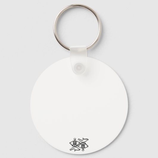 Skeleton Sleutelhanger (Achterkant)