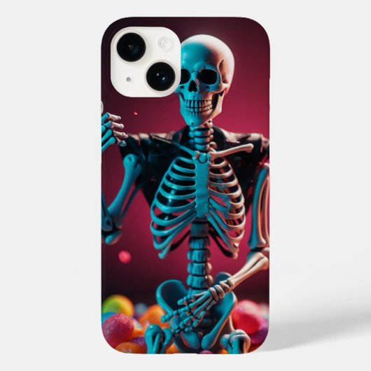 Skeleton Snoep Case-Mate iPhone Case (Achterkant)