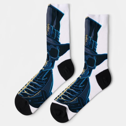 Skeleton socs sokken (Links)