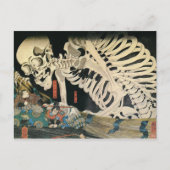 Skeleton Specter van Kuniyoshi Utagawa Briefkaart (Voorkant)