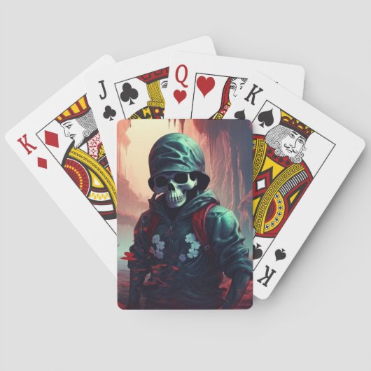 Skeleton speelkaarten (Achterkant)