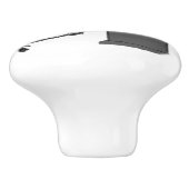 Skeleton spelen Piano Music Funny Keramische Knop (Zijkant)