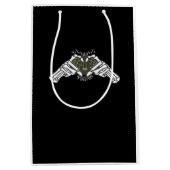 Skeleton Spider Heart Medium Cadeauzakje (Voorkant)