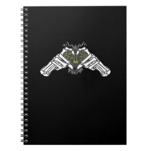 Skeleton Spider Heart Notitieboek