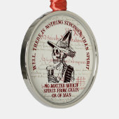 Skeleton Spirit Sterk Xmas Ornament (Rechts)