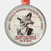 Skeleton Spirit Sterk Xmas Ornament (Voorkant)