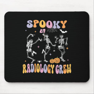 Skeleton Spooky Radiology Crew X-ray Tech Hallowee Muismat