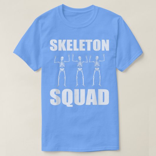 Skeleton Squad Hardcore en Gothic T-shirt (Design voorkant)