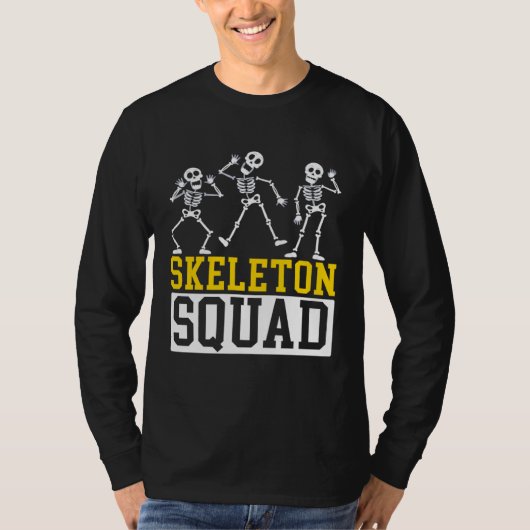 Skeleton Squad Rad Tech Radiology Radiographer Rad T-shirt (Voorkant)