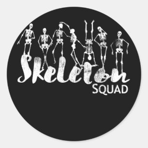 Skeleton Squad Radiology Department Ronde Sticker