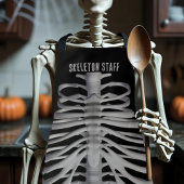 Skeleton Staff Custom Halloween Schort