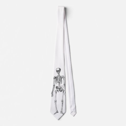 Skeleton Stropdas (Voorkant)