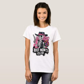 Skeleton styling met een Pistool T-shirt (Voorkant volledig)